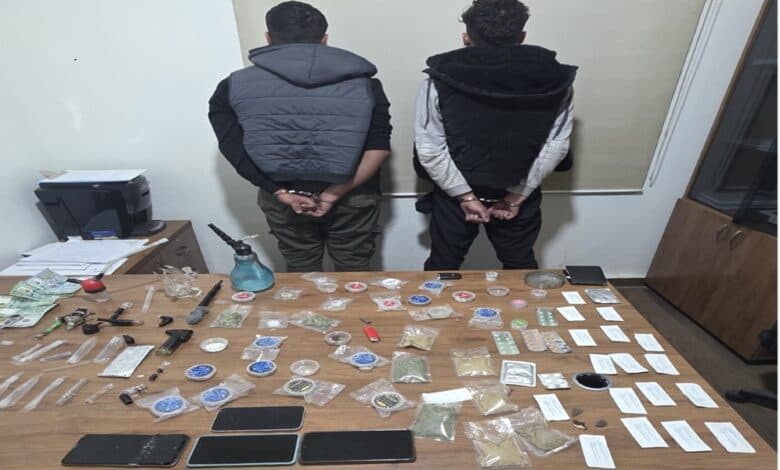 توقيف مروجَّي مخدرات في مناطق جبل لبنان