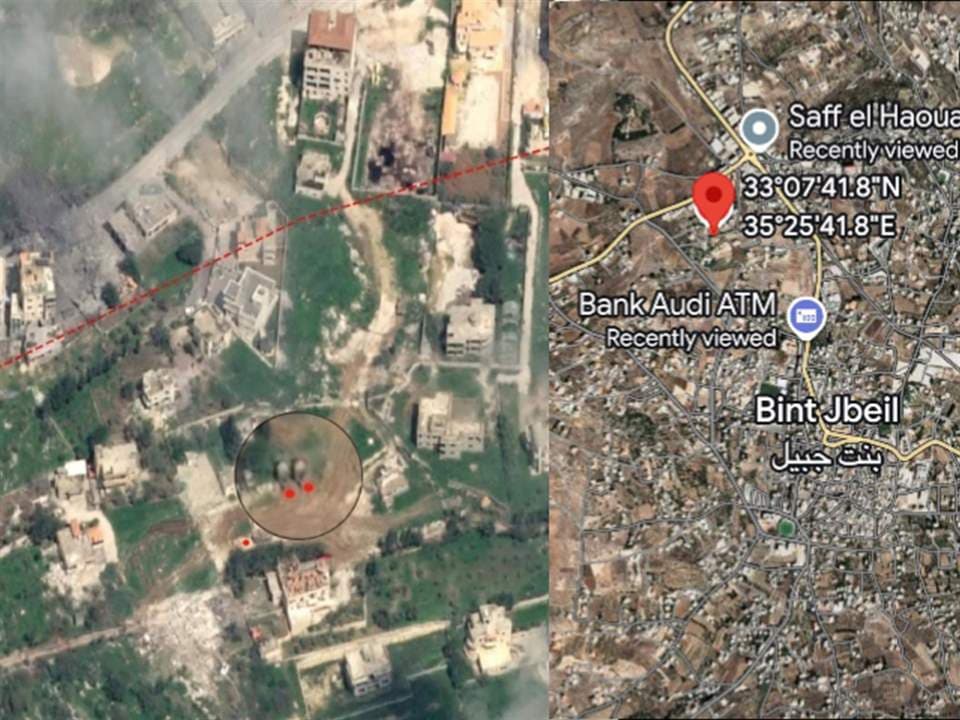 في محيط الملعب والمستشفى.. صور تكشف التوغل الاسرائيلي في بنت جبيل!…